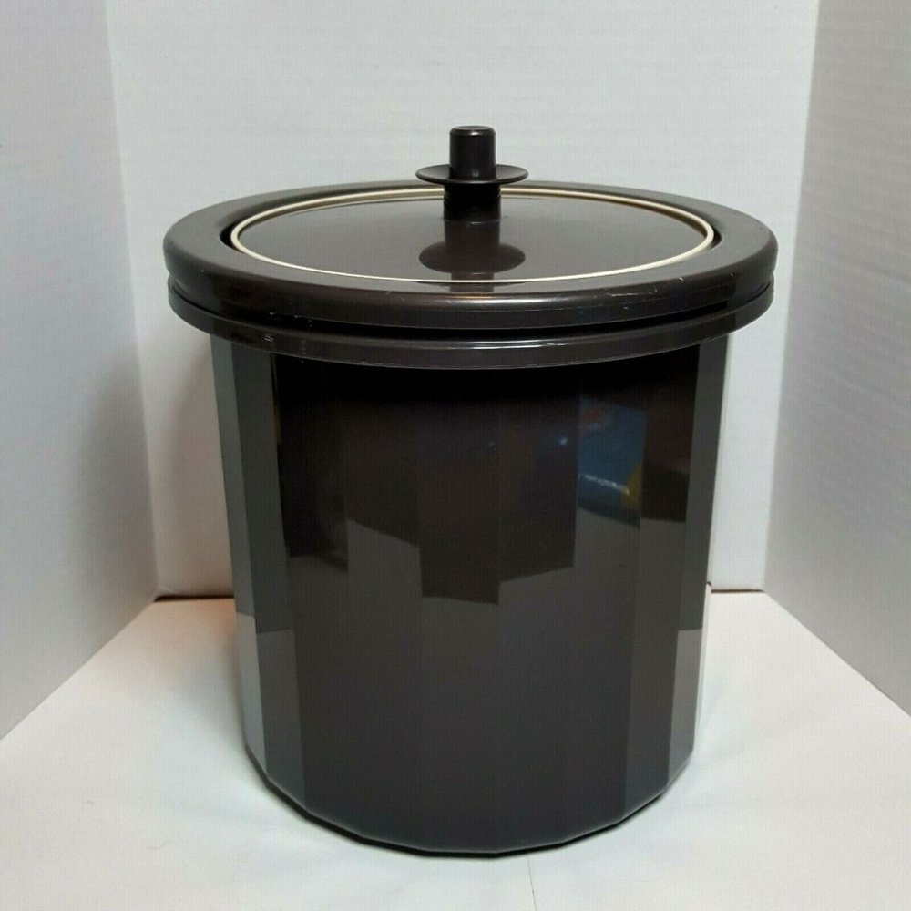 Tupperware Ice Bucket Mocha Brown